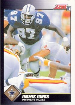 Jimmie Jones Dallas Cowboys 1991 Score NFL #503